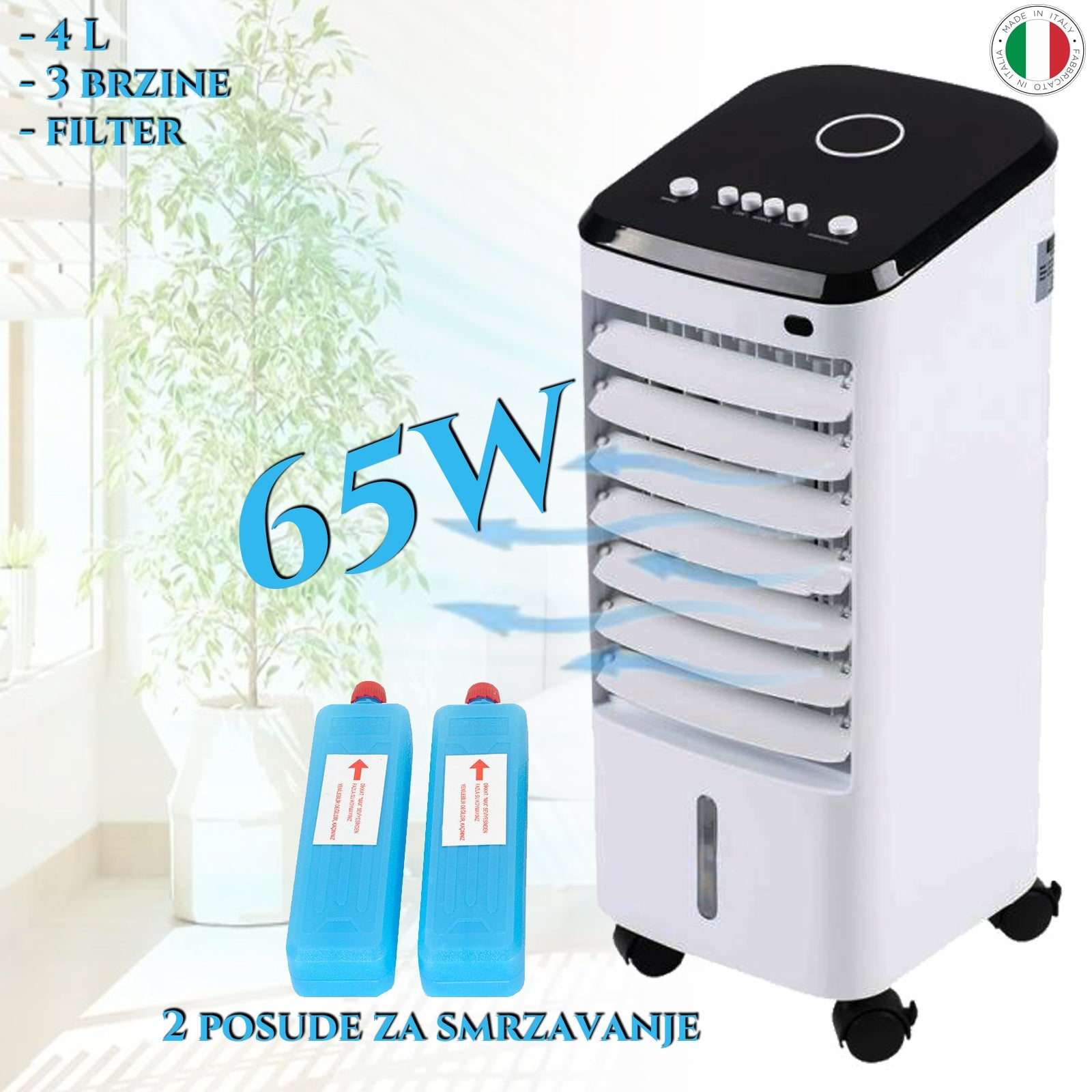 PRIJENOSNA KLIMA VENTUS 65W 4L 3U1
