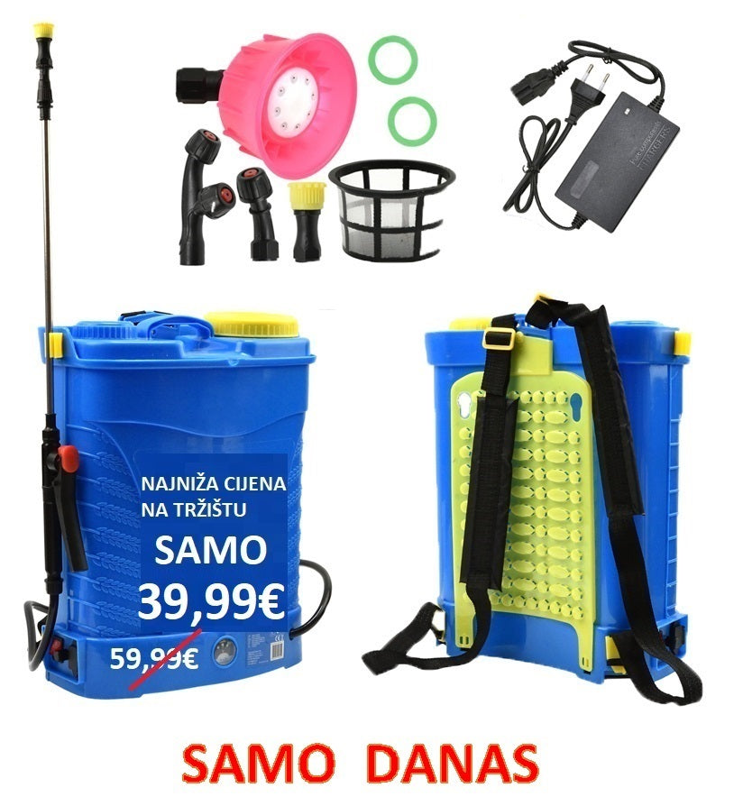 AKUMULATORSKA LEĐNA PRSKALICA 16L