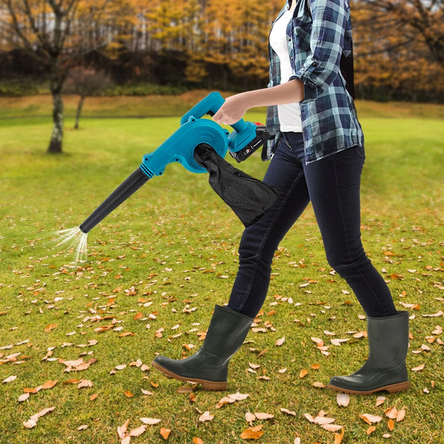 AKU 2 U 1 PUHAČ LIŠĆA/USISAVAČ 2X BATERIJE