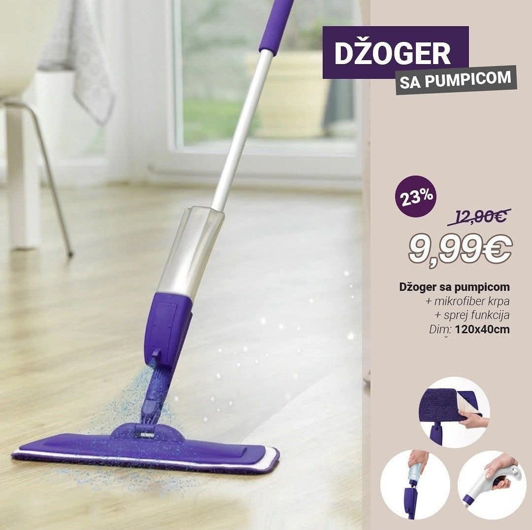 SPRAY MOP SA MIKROFIBER KRPOM GRATIS