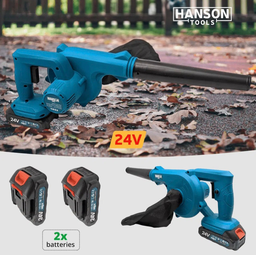 AKU 2 U 1 PUHAČ LIŠĆA/USISAVAČ 2X BATERIJE