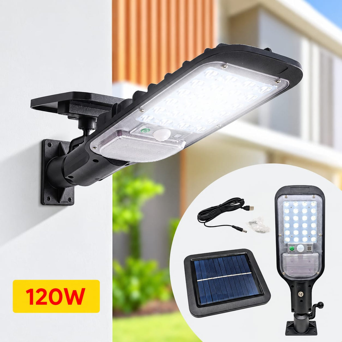 SOLARNI REFLEKTOR/LAMPA 120W