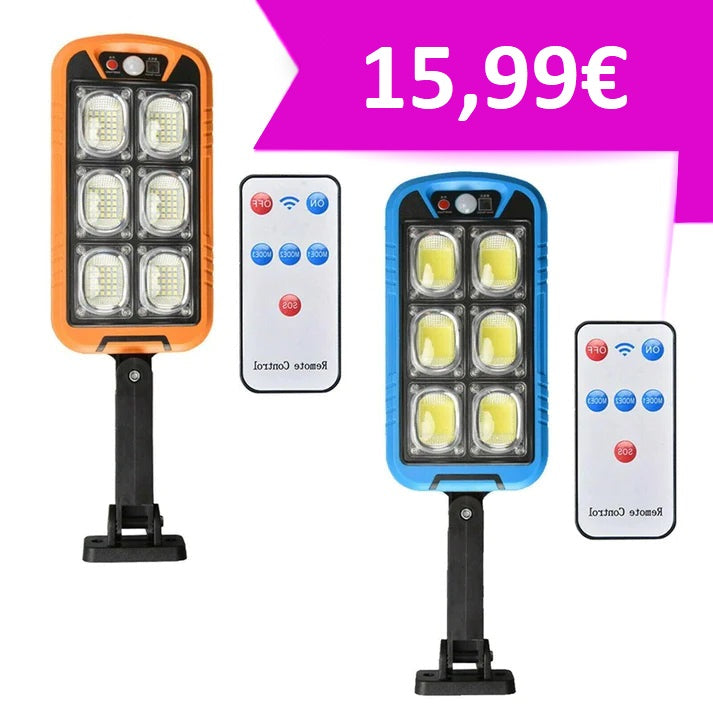 LED solarni reflektor+daljinski upravljač