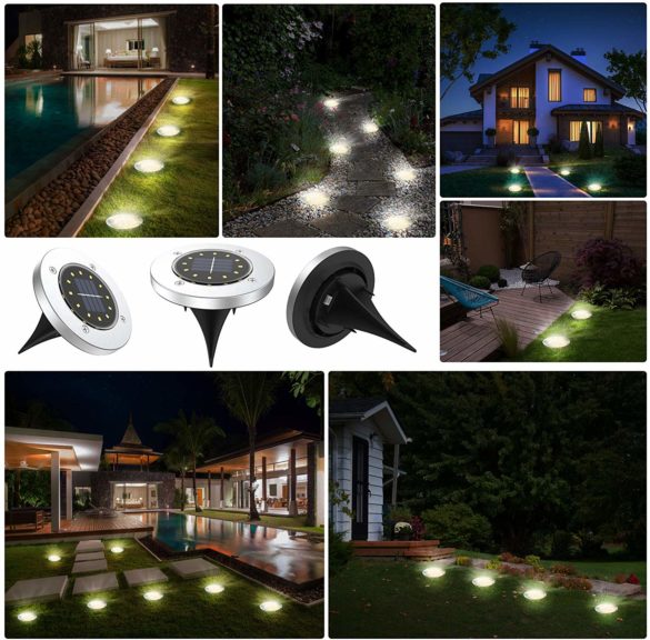 SOLARNA LED LAMPA ZA VRT 4 KOM
