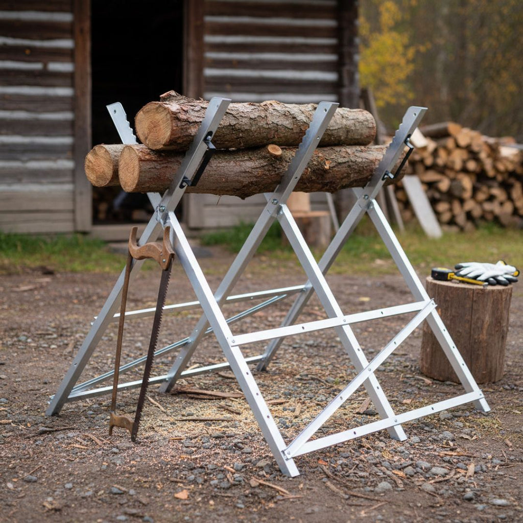 METALNI STALAK ZA REZANJE DRVA – 150KG