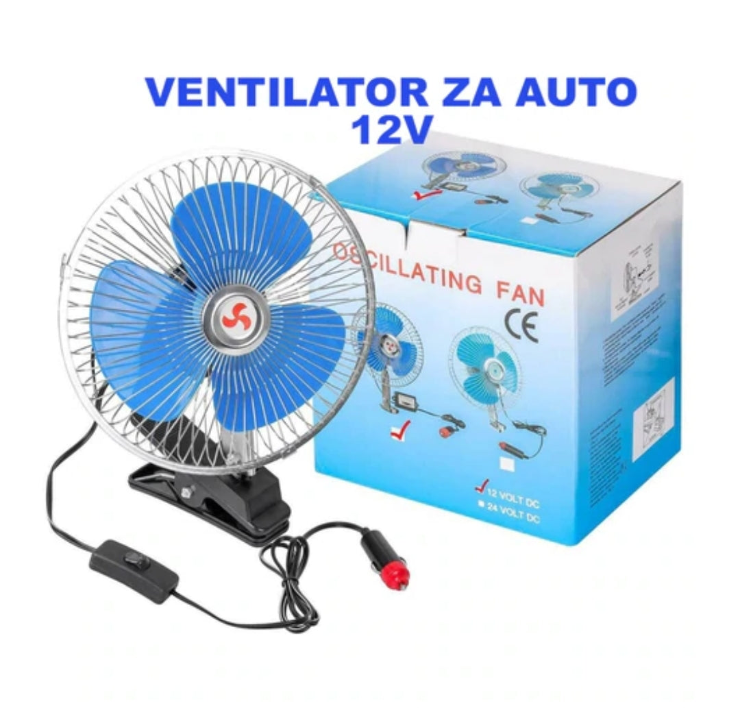 VENTILATOR ZA AUTE, KAMIONE, TRAKTORE