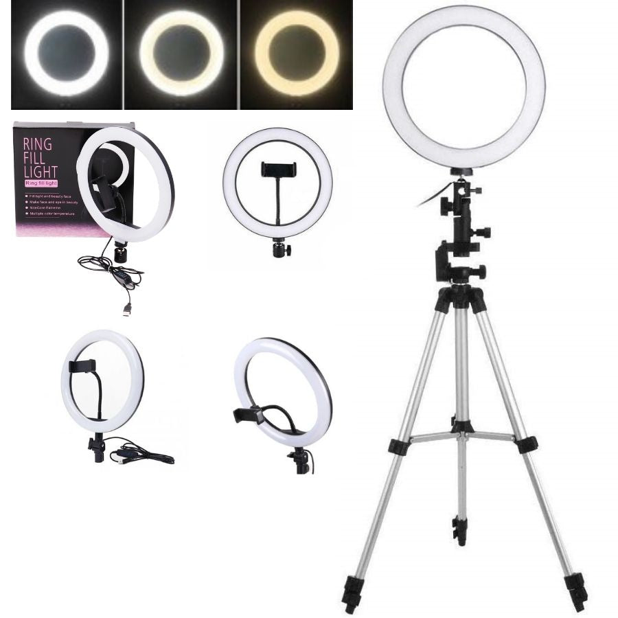 FOTO LED PRSTEN + GRATIS STALAK