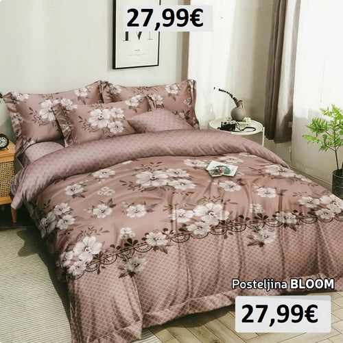 4-DIJELNI SET POSTELJINE