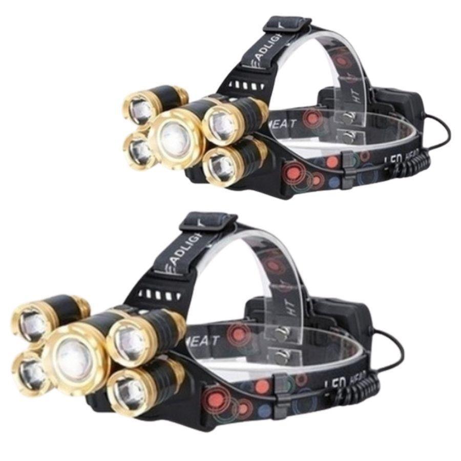 PROFESIONALNA NAGLAVNA LAMPA PUNJIVA 5 DIODA