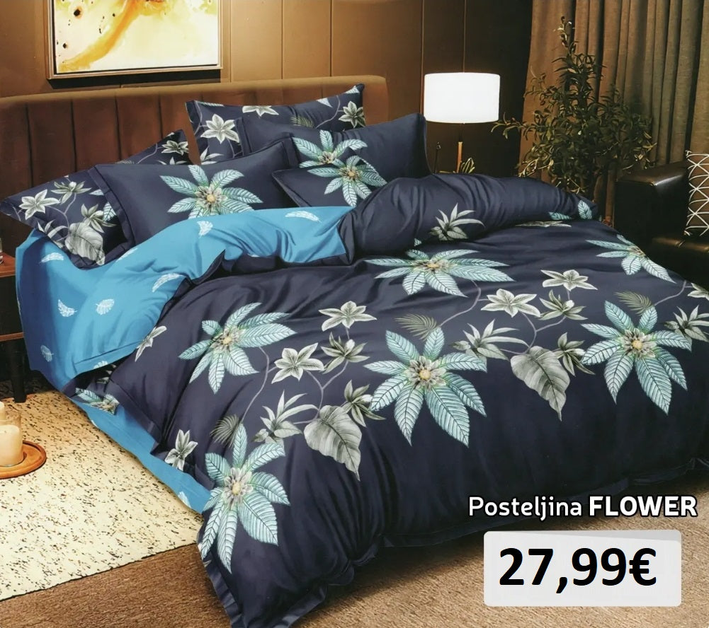 4-DIJELNI SET POSTELJINE