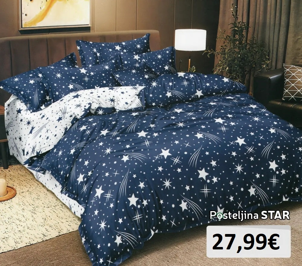 4-DIJELNI SET POSTELJINE