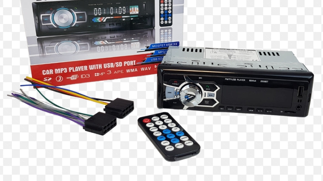 RADIO BLUETOOTH MP3 FM AUX SD USB WMA AUTO RADIO